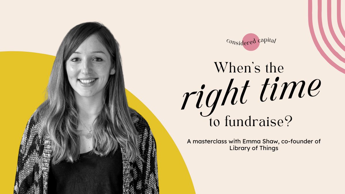 74 of you have signed up to our Masterclass with Emma Shaw! 

📍Thursday May 5th
📍 4PM (BST), 5pm (CET), 8am (PT)

Click the link to grab your FREE ticket

consideredcapital.io/join-our-maste…