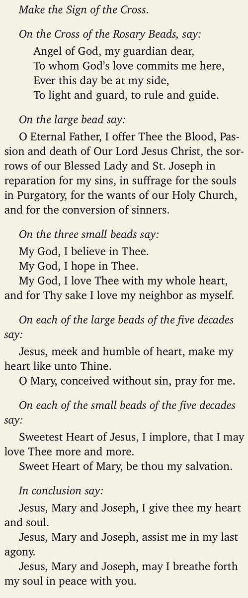 FlatCath's tweet image. Chaplet of the Sacred Heart which can be prayed on Rosary beads 🫀