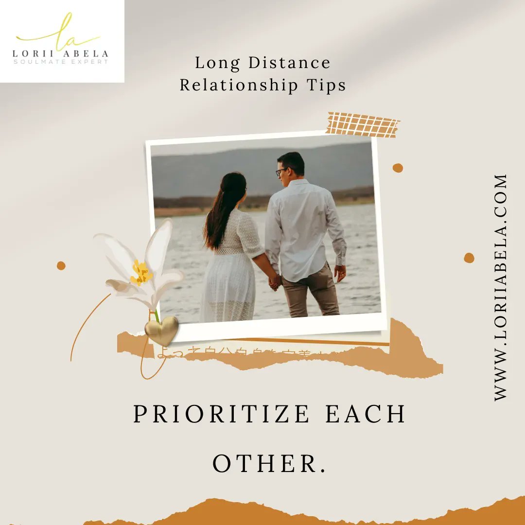MatchmakerLorii's tweet image. Long distance relationships take work, and it’s important that both partners are putting that in and prioritizing one another.

#LDR #matchmakertips