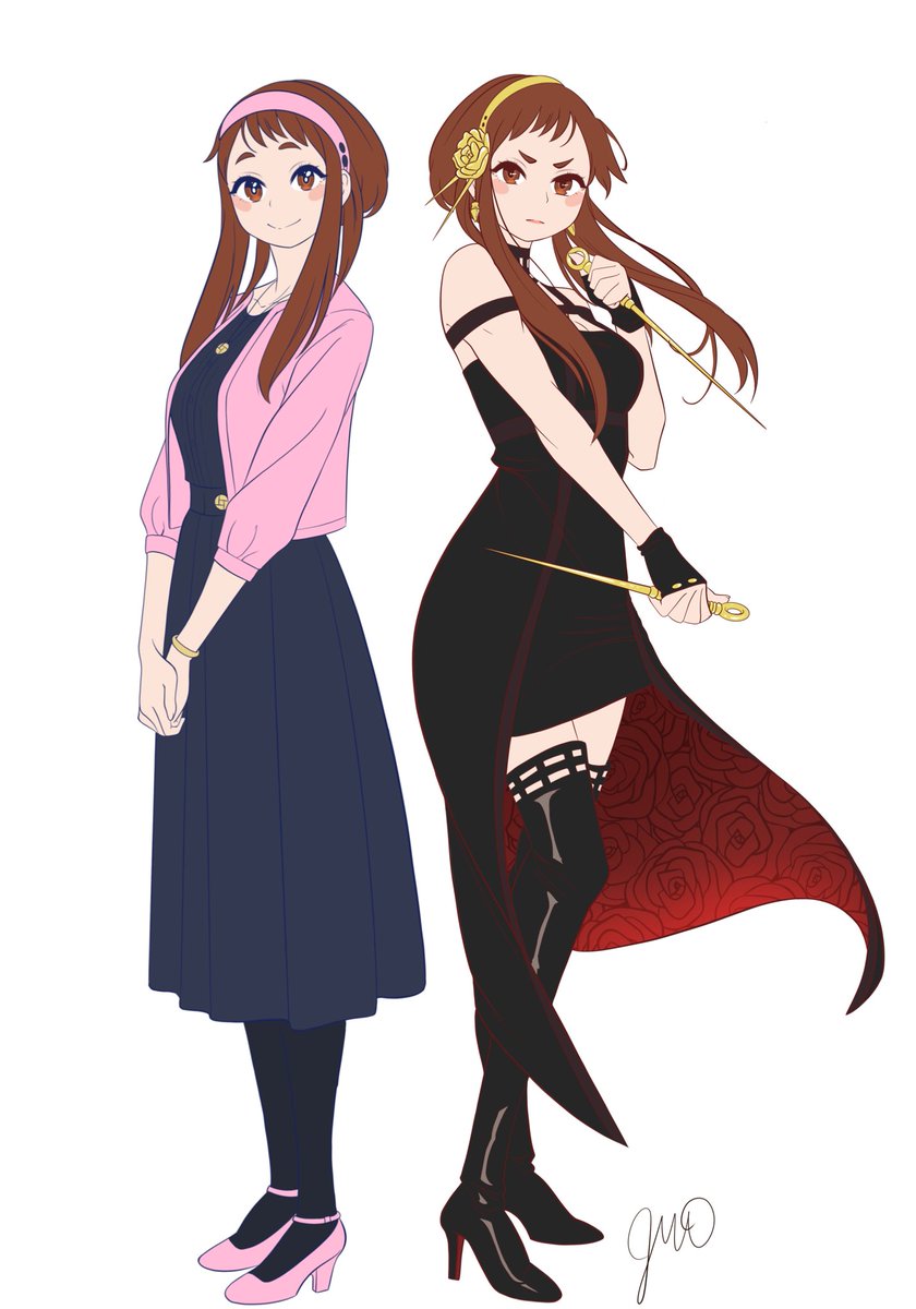 kitsunefire7's tweet photo. Slay my beautiful queen, SLAAAAY!!!

#Ochakouraraka #mha #SPY_FAMILY #MyHeroAcadamia https://t.co/xfQ25zdTgK