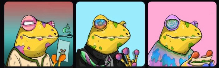 MaxiKingTSF's tweet photo. The stoned Frogs 
- Activ, interesting and international people ✅🐸
- ambitious Founders who really Care about the Community and achieving the Roadmap✅🐸
- Staking in Progress and Working perfect ✅🐸

Stoned Frogs are Just pure chill, come in the Pond 🐸
#Ribbit https://t.co/BzrKGjZCbs