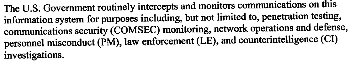 MrJeffMan's tweet photo. @rinkisethi @billcom I was "that Dad", but having worked for an Intel agency I only had to "imply" that I could see everything my kids were doing. #impliedconsent #subjecttomonitoring https://t.co/3dcdprYxjp