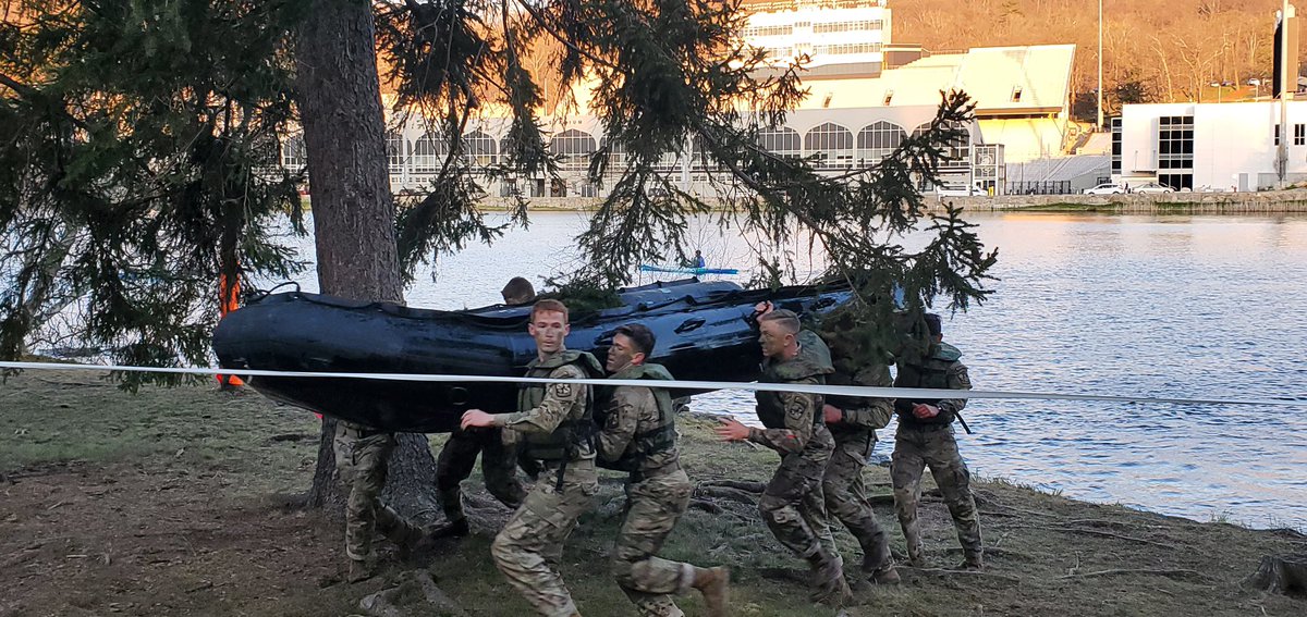 CSM Magana and I could not be more proud of these young men and women from UCF and Auburn. They are absolutely crushing it here at #Sandhurst2022 !