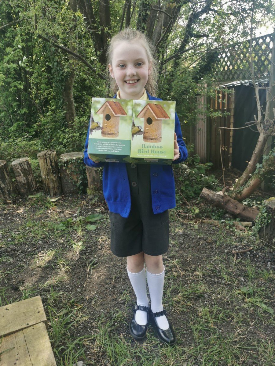 A great big thank you to Paul Styler (grandad of Emily-Grace in Year 3) who has built us a wonderful wood store for Forest School. It even has a bird feeding station to keep our feathered friends happy! Thank you to Helping Hands of PTA who provided the funds for the materials.