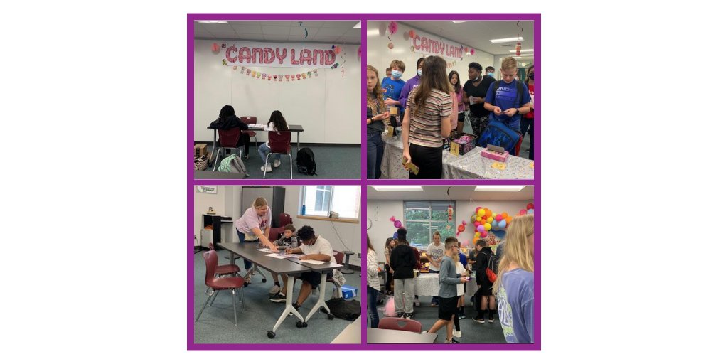 kshepard_write's tweet photo. 6th Grade Math Ts @cg_cats prepared a "Candy Land" relevant review to prepare Ss for their upcoming assessment. Ss rotated throughout different stations and were able to earn tickets to purchase at the store based on effort and achievement. Too neat! #mathissweet #SuccessCSISD https://t.co/ikUrXDzvet