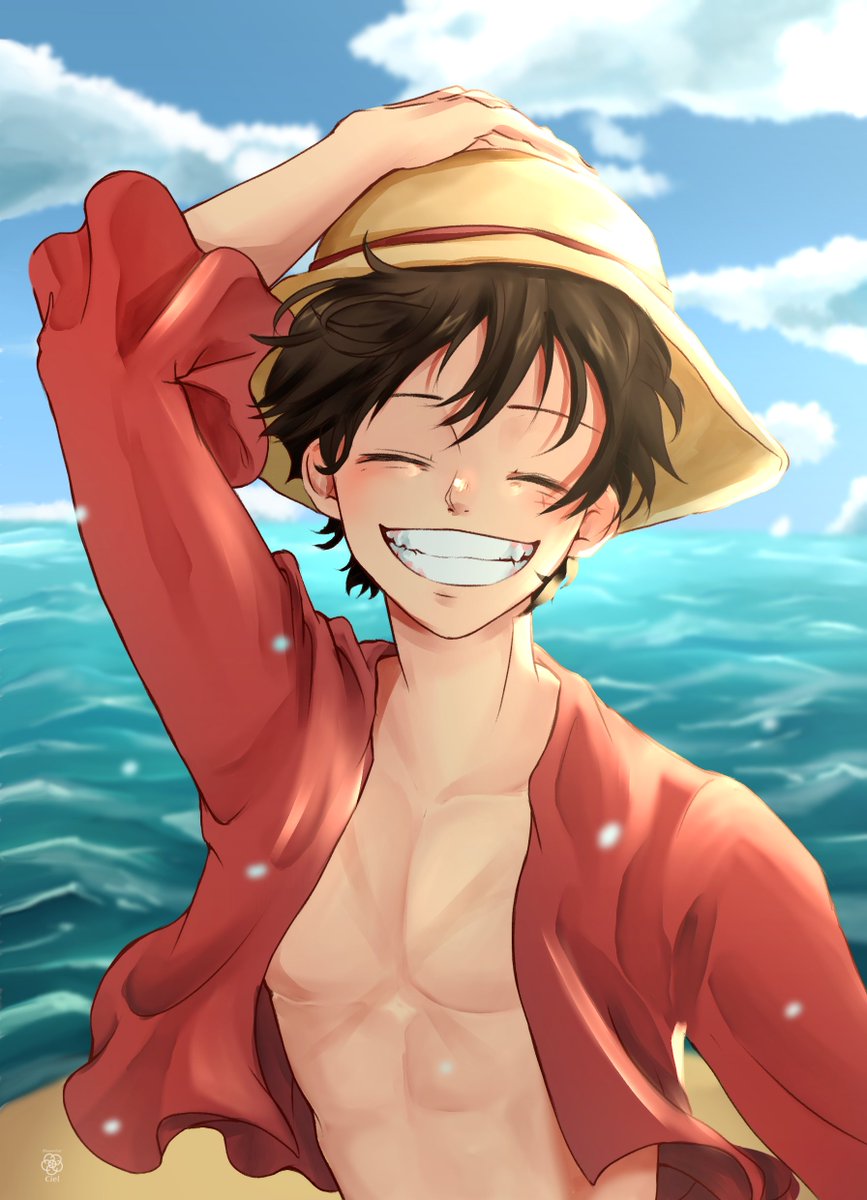 Day 1: Luffy's smile🌞

#luffyweek 
#luffyweek2022
#onepiece #luffy