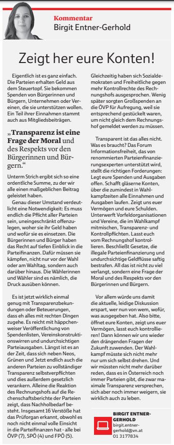 BirgitEntner's tweet image. Im Zuge einer Vorbereitung auf diesen Kommentar gestoßen - geschrieben im September 2019. Die Zeit ist zwar nicht ganz stehen geblieben, aber doch ein bisschen fast... In diesem Sinne gilt weiterhin: "Zeigt her eure Konten!"
