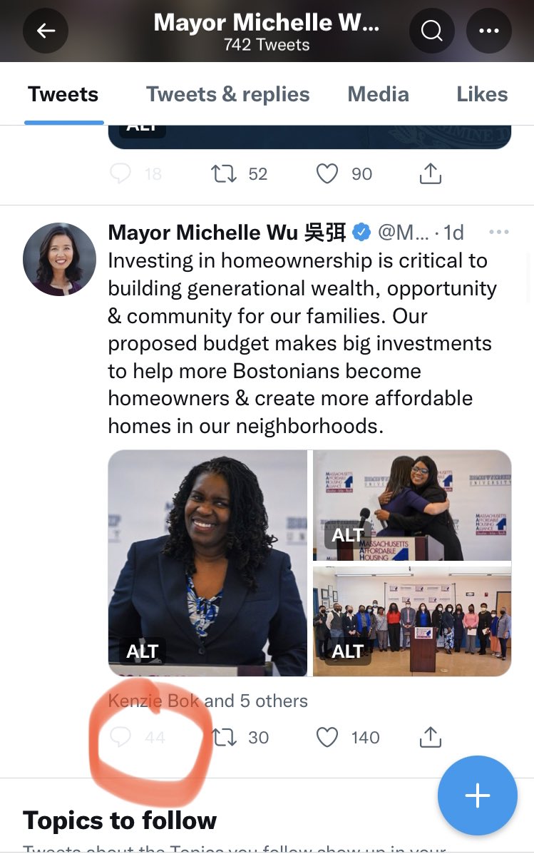 BostonFRU's tweet photo. Why is @MayorWu restricting constituents/public from commenting on her “government” twitter account? Does the lawlessness ever stop? @knightcolumbia 🆘 https://t.co/iiJV0jAnBc