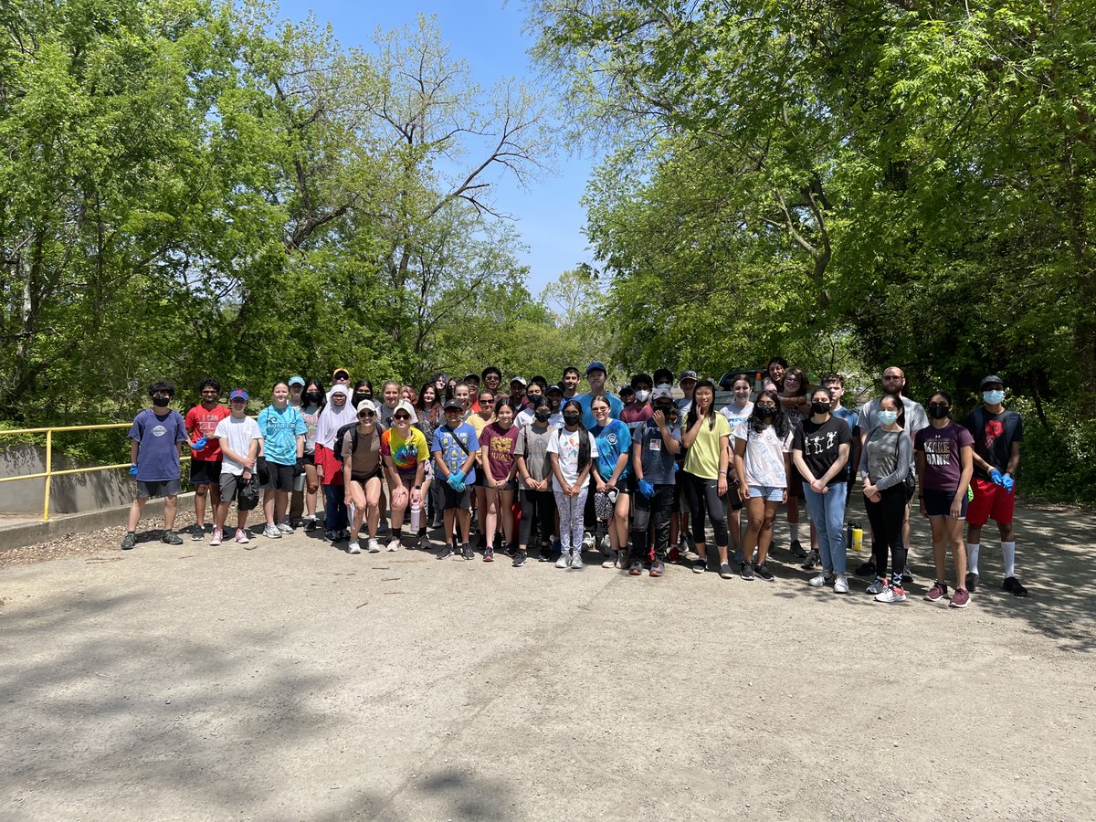 The students from Moody had a great time during the Keep Moody Beautiful and the James River Clean-up last Saturday!