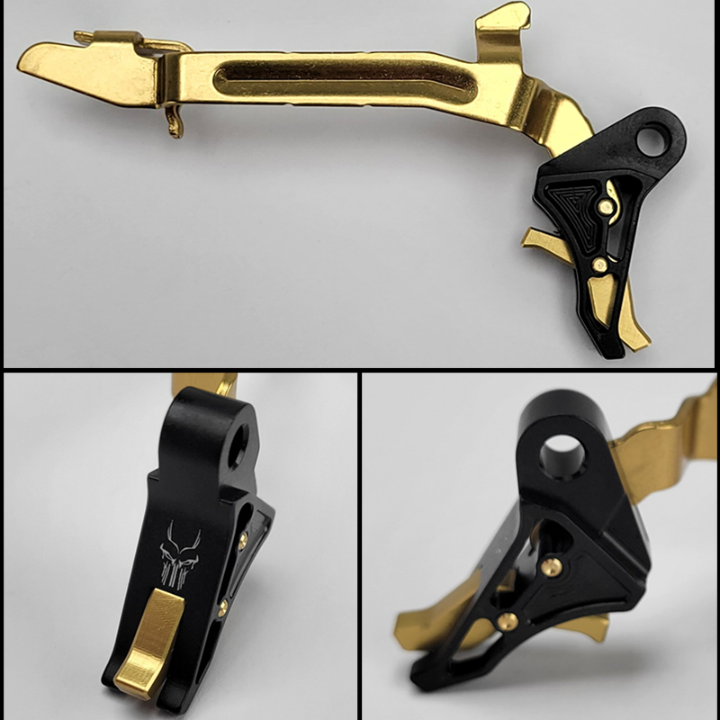 80PBuilder's tweet photo. Boogeyman Customs Excommunicado Triggers just keep getting better! https://t.co/lQhQkGg3Lk