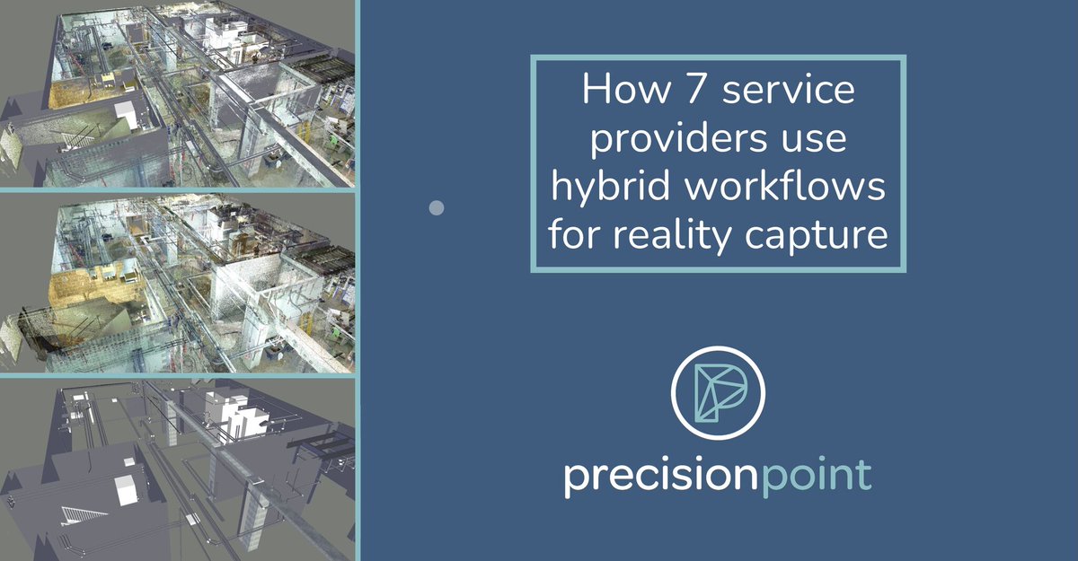 How 7 Service Providers Use Hybrid Workflows For Reality Capture
precisionpointinc.com/how-7-service-…

#3dlaserscan
