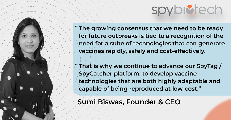 SpyBiotech's tweet photo. A Covid-19 vaccine being developed with SpyBiotech’s technology elicited a strong immune response in a pre-clinical study published in Science Advances.
#vaccines #biotechnology #covid19research #science #Vaccine #Vaccinology #ScienceAdvances #technology