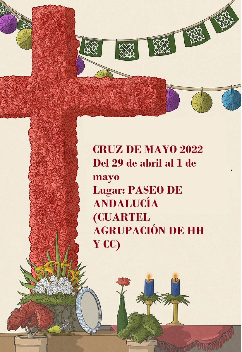 Cruz de Mayo 2022 | Llega el mes de Mayo y volvemos a disfrutar del mejor ambiente entre amigos en la Cruz de Mayo.

📆 29 de Abril - 1 de Mayo

📍 Cuartel de la Agrupación de HH. y CC.

¡Te esperamos!

#cruzdemayo #cruces2022 #mayo #espejo #espejocordoba #cordobaesp