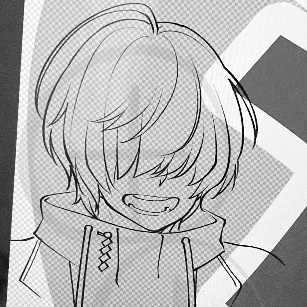 なぜか桑名は幼く描いてしまう… 