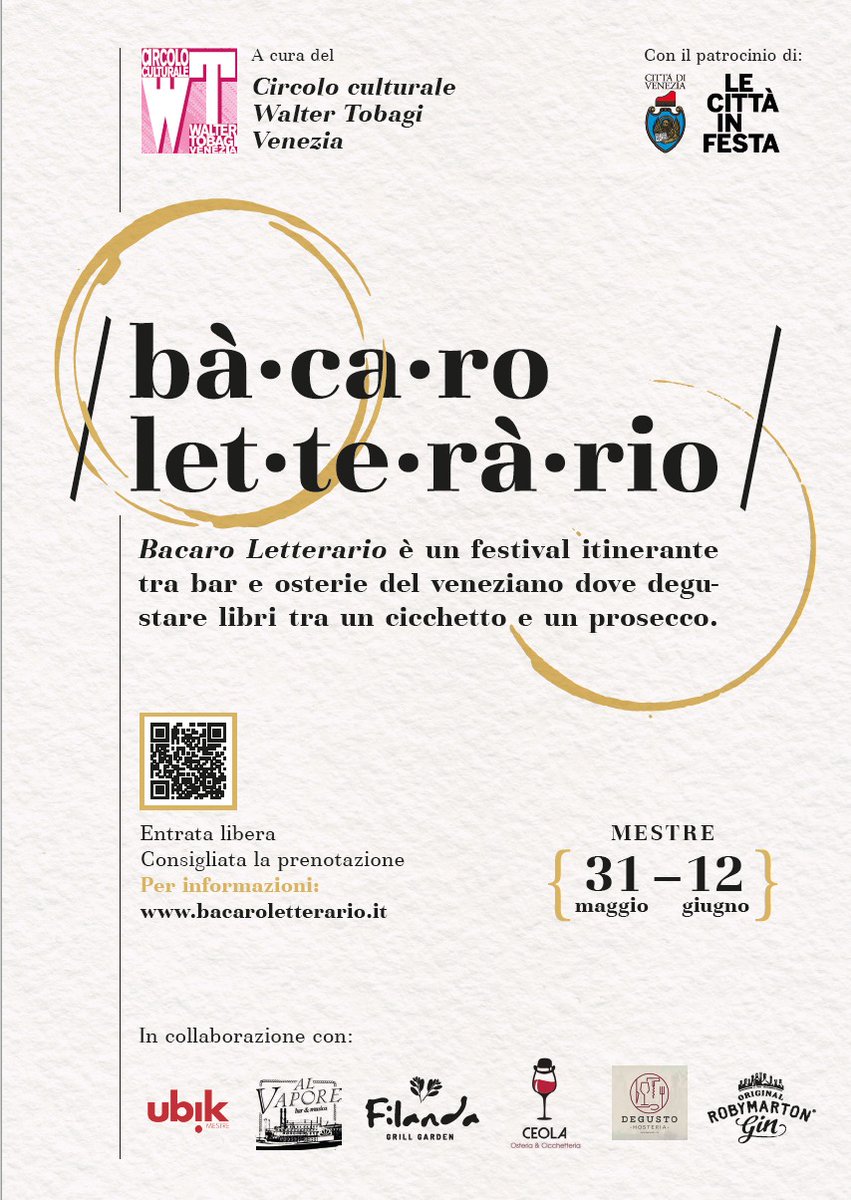 Bacaro Letterario (@bacaroletterari) on Twitter photo 
