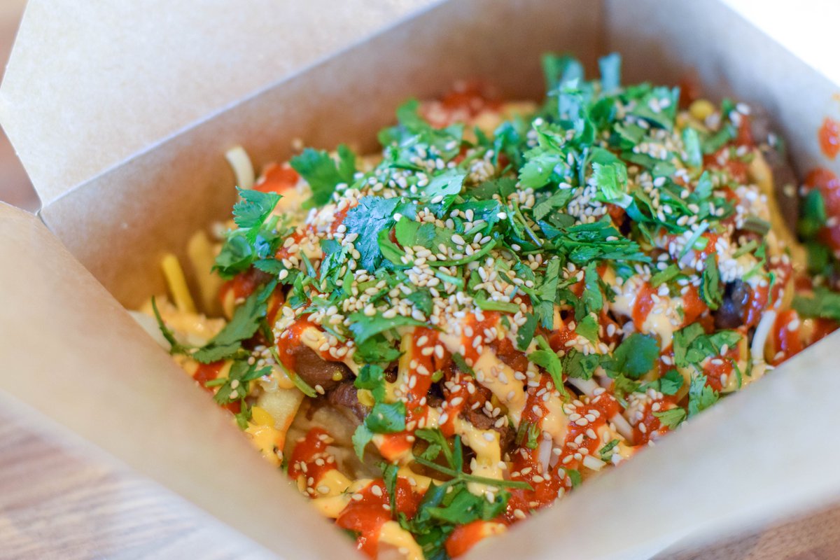 You know what day it is...#Fryday

Celebrate with The Original Kimchi Fries™

Order now for pick up or delivery in #Houston 
chilantrobbq.com/order-now or your favorite delivery service!