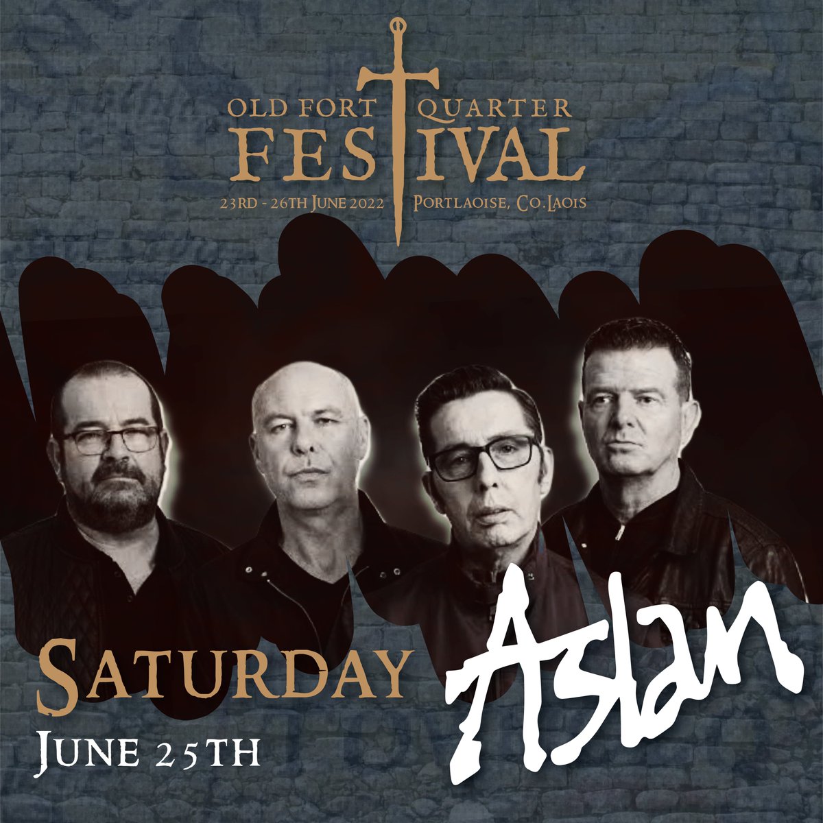 Delighted to announce the Saturday headliner for the Old Fort Festival 2022!

Tickets on sale Friday May 6th.

More acts to be announced in the coming days.

Stay tuned!