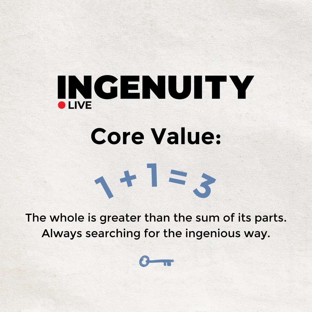 Ingenuity Live (@ingenuity_live) / Posts / X
