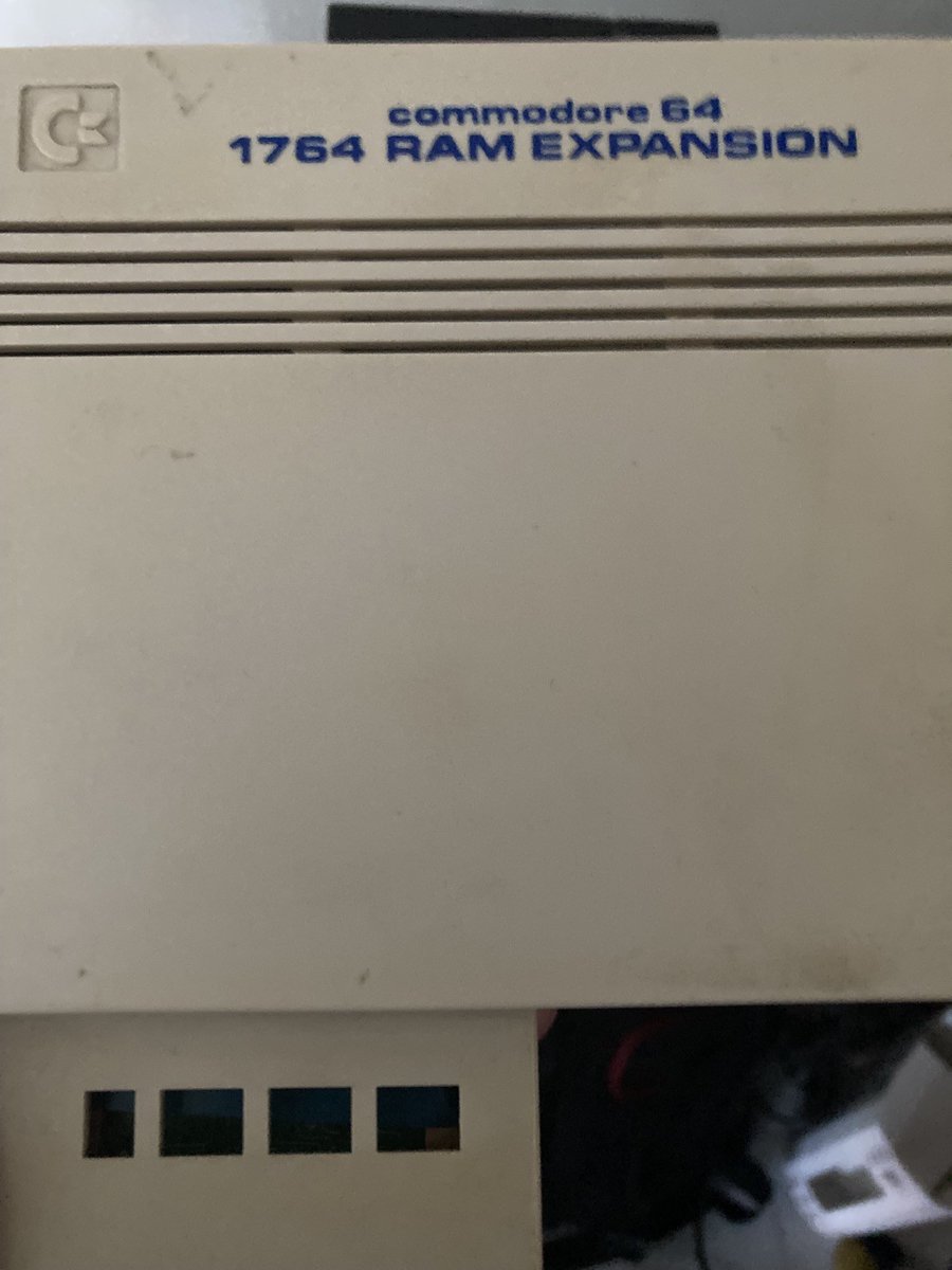 CrazySpence's tweet photo. Better post something by Commodore 64 related cause it’s in my name…

This is my REU, I bought it a couple weeks before Sonic came out so it didn’t destroy me financially to get it! #Commodore64 #retroconputing https://t.co/EimutUp4LC