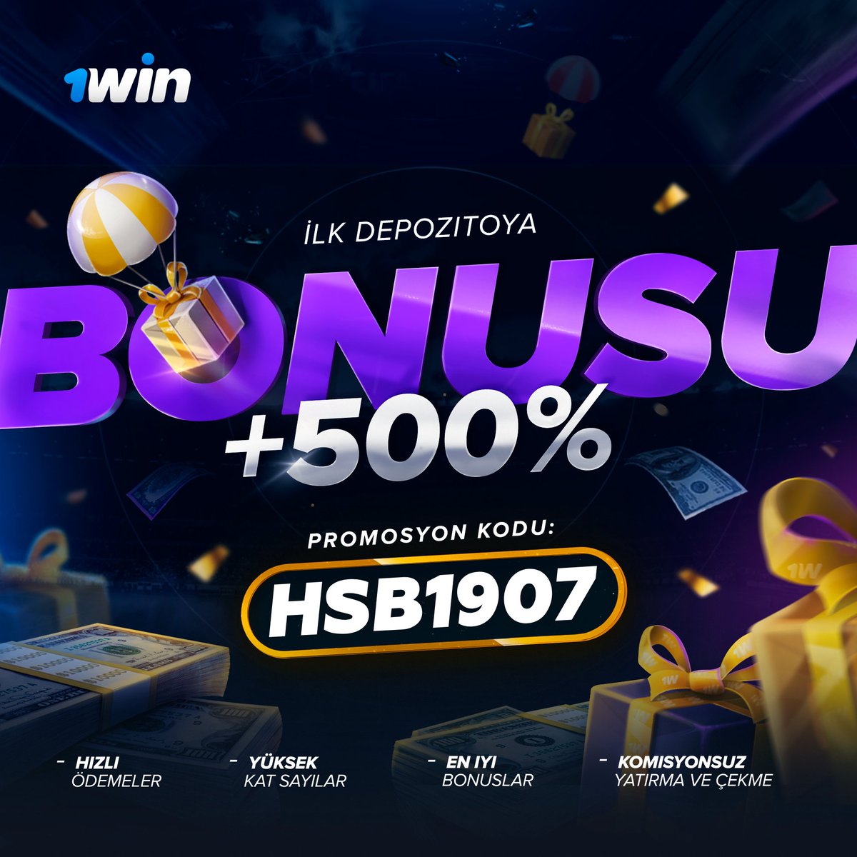 1win’e linkten üye olup ilk yatırımını yapacak herkese nakit ödül veriyorum 💰

▪️100₺’ye 30₺

▪️250₺'ye 50₺

▪️500₺'ye 100₺

▪️1000₺'ye 200 ₺ nakit 🎁

Üyelik 👉 bit.ly/3rYCmb4

Yatırım Yapan Ödül İçin DM Atabilir 😘