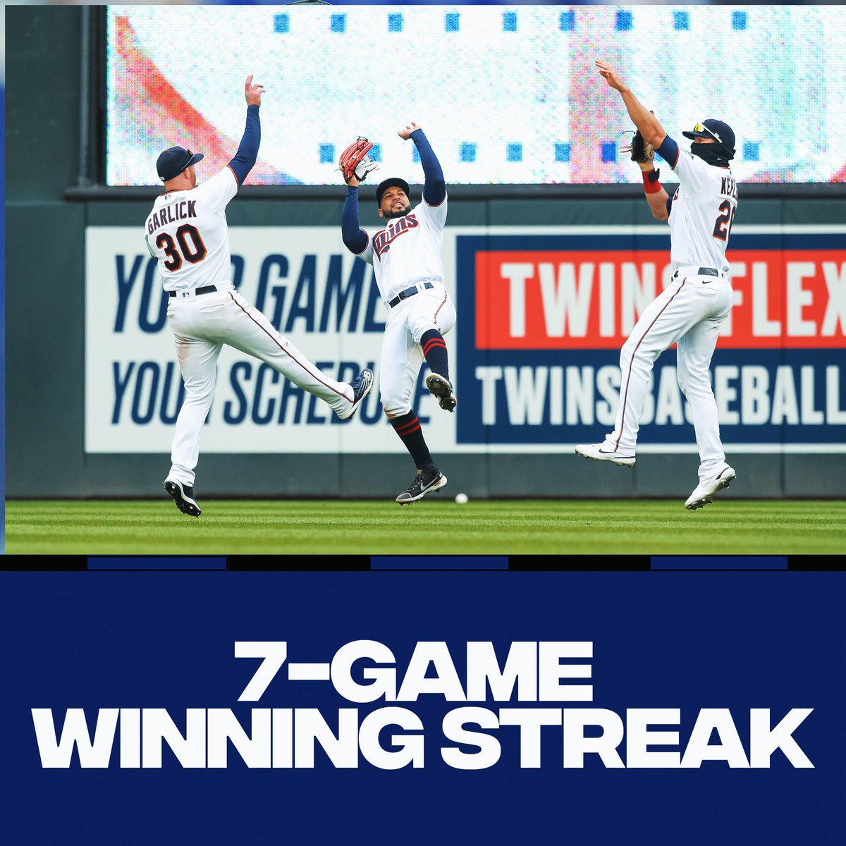 MLB's tweet image. RT if your team is streaking