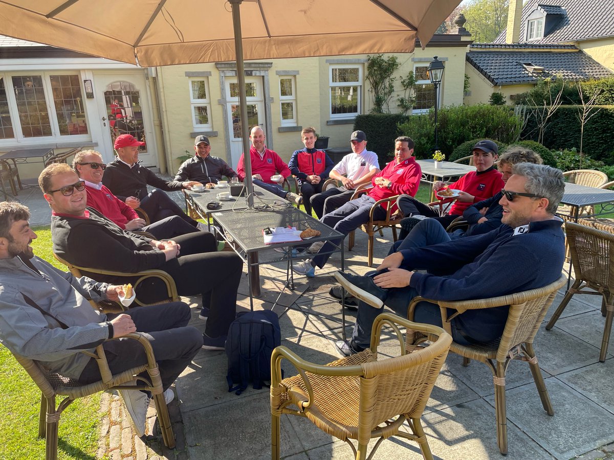 KempenseGolf's tweet photo. Dit weekend spelen onze drie Interclub teams hun laatste wedstrijden. Ladies II nemen het op tegen National, Heren IV spelen om op te gaan tegen Hasselt en Heren I treft Damme. Veel succes allemaal! 👍👊⛳️ #interclub2022 https://t.co/tHDhRhipHr