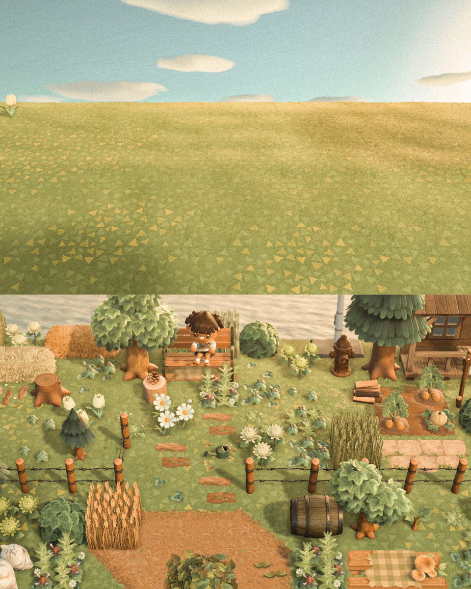lunalandcross's tweet photo. Happy weekend 🥰🌿🌱🍃 #ACNH #AnimalCrossing #ACNHDesigns #AnimalCrossingNewHorizons https://t.co/R23yXbsliv