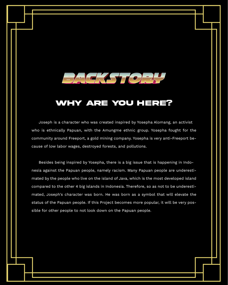 YoungJosephNFT's tweet photo. Good Evening NFT people! Here is everything you need to know about this project for now. Lore incoming tomorrow.

See you on the next tweet! #nft #NFTProject https://t.co/Iq61nzatPv
