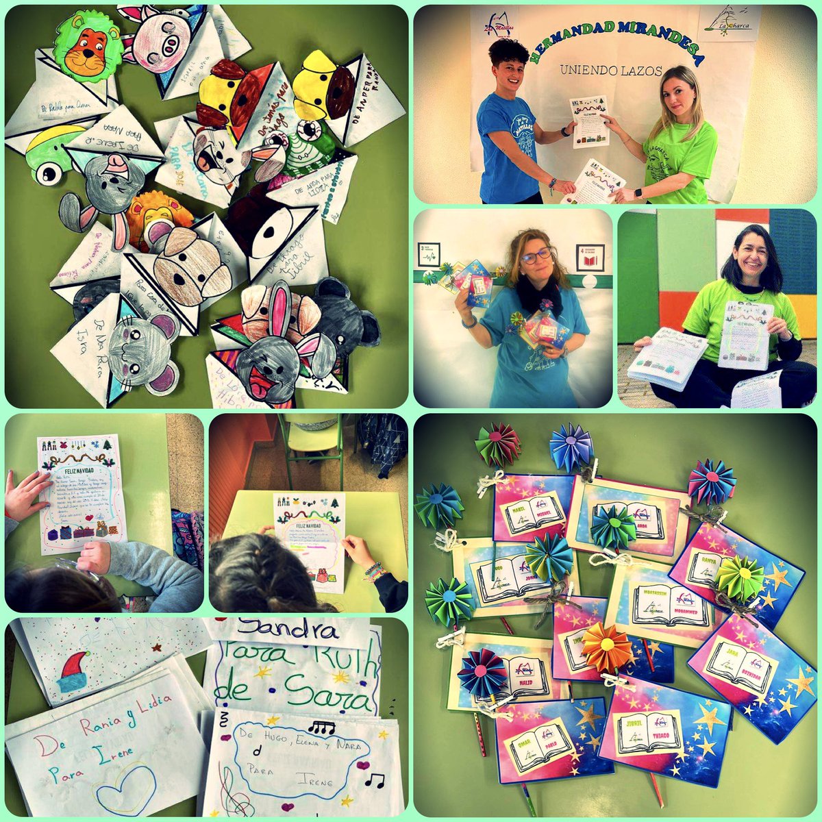 CeipCharca's tweet photo. Actividad diferente y  muy enriquecedora. Chicos y chicas de @CEIPLasMatillas y @CeipCharca han puesto en marcha un“hermanamiento Mirandés”,actividad para derribar muros invisibles y acercar alumnos de distintos centros, fomentando el hábito lectoescritor y recuperando las cartas https://t.co/8XEEqAipJM
