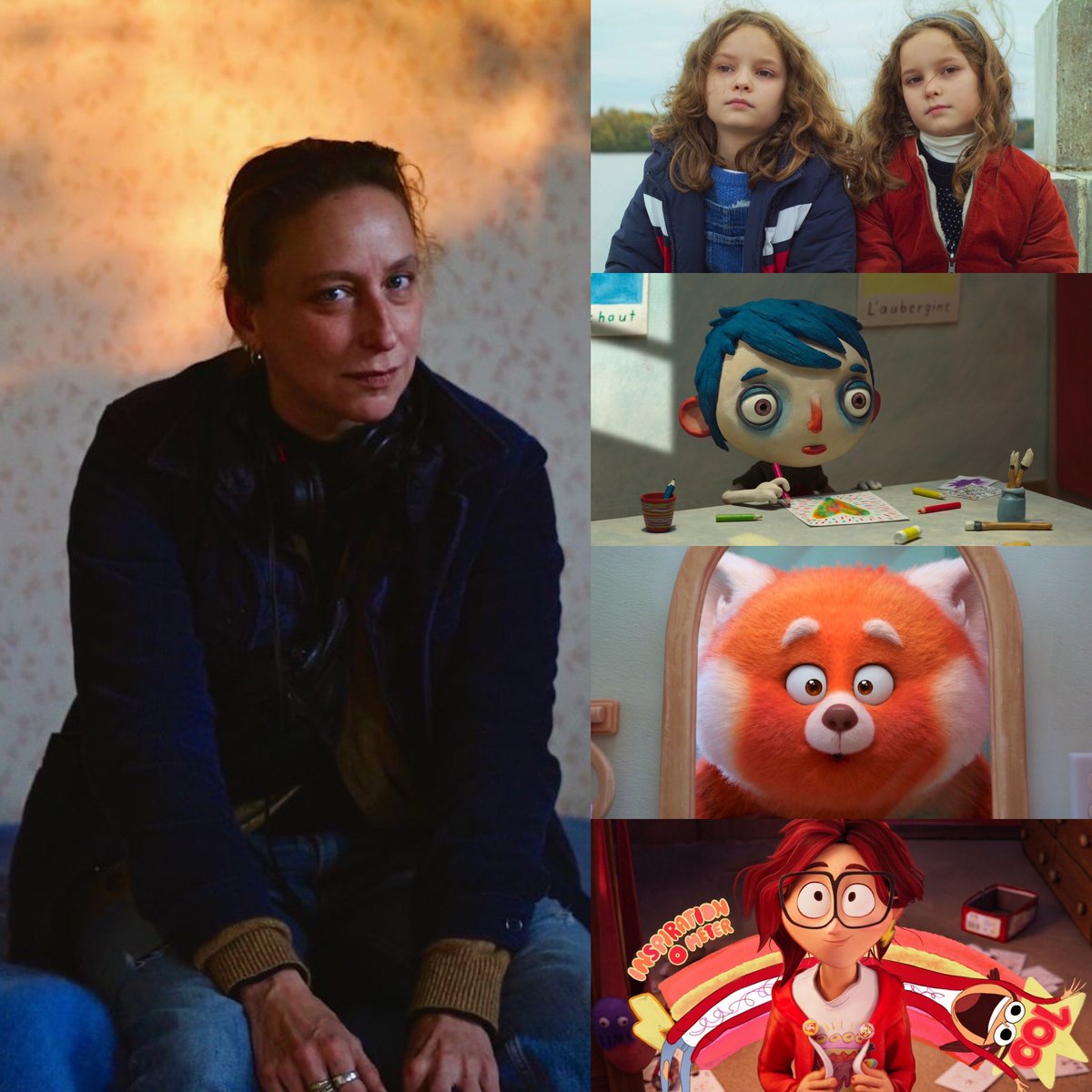 Excited to share this one! I interviewed the great Céline Sciamma for this LA Times feature on PETITE MAMAN. We talked about childhood games &amp; fears, writing for children, MY LIFE AS A ZUCCHINI, THE MITCHELLS VS. THE MACHINES, and her love for TURNING RED: lat.ms/38DFWAE
