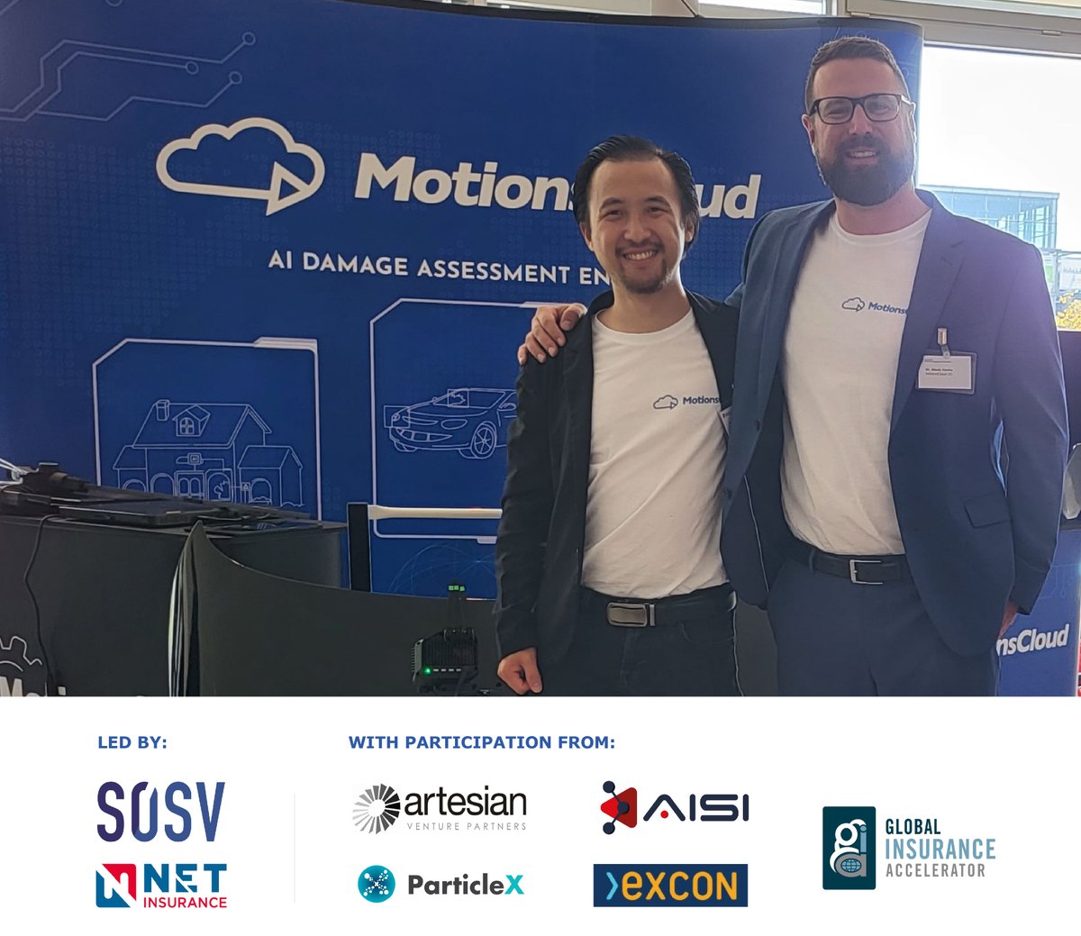 A LITTLE MILESTONE: We proudly announce our US $2M investment round co-led by SOSV and Net Insurance, with participation from ParticleX, Artesian (Alternative Investments), AI Startup Incubator, EXCON &amp; GIA. #insurtech #innovation #startup #computervision #AI #insurance #Funding