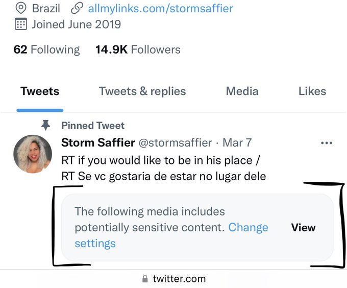 @Lola_Debs @VedovelliArthur @CyberCrypto10 @pioresprint Ent&atilde;o, tecnicamente tem, minha conta est&aacute; configurada<a class="tags" target="_blank" title="On Twitter" href="/?out=eyJ0eXAiOiJKV1QiLCJhbGciOiJIUzUxMiJ9.eyJpYXQiOjE3MjI2MzUwNTQsImlzcyI6InR3cG9ybnN0YXJzLmNvbSIsIm5iZiI6MTcyMjYzNTA1NCwiZXhwIjoxNzU0MTcxMDU0LCJyZWRpcmVjdF91cmwiOiJodHRwczovL3R3aXR0ZXIuY29tL0xvbGFfRGVicyJ9.Iyf6XjKt1GuWbKe6ztQb_jgePVwrdD0gV16HklvivILm66yUwqnB3E-abndKlFfsCk4J6hckS5ZCAD1o3fHYfA">@Lola_Debs</a><a class="tags" target="_blank" title="On Twitter" href="/?out=eyJ0eXAiOiJKV1QiLCJhbGciOiJIUzUxMiJ9.eyJpYXQiOjE3MjI2MzUwNTQsImlzcyI6InR3cG9ybnN0YXJzLmNvbSIsIm5iZiI6MTcyMjYzNTA1NCwiZXhwIjoxNzU0MTcxMDU0LCJyZWRpcmVjdF91cmwiOiJodHRwczovL3R3aXR0ZXIuY29tL1ZlZG92ZWxsaUFydGh1ciJ9.Y3KO9VNyZ_-dWLHO0ylPZ9FzjdChlWoa-8RNYbT9nekXv2HGs-UHzKPkKVc3BfVF8Ve0AFdwMaT7MJ_VRGio0w">@VedovelliArthur</a><a class="tags" target="_blank" title="On Twitter" href="/?out=eyJ0eXAiOiJKV1QiLCJhbGciOiJIUzUxMiJ9.eyJpYXQiOjE3MjI2MzUwNTQsImlzcyI6InR3cG9ybnN0YXJzLmNvbSIsIm5iZiI6MTcyMjYzNTA1NCwiZXhwIjoxNzU0MTcxMDU0LCJyZWRpcmVjdF91cmwiOiJodHRwczovL3R3aXR0ZXIuY29tL0N5YmVyQ3J5cHRvMTAifQ.DPNEt1sLIZiz9vqvtySQsQXfFR0aS_sJUXRqn_v8WueVUGvV_rclHs7H8Wyke5qhXtyekD4ID-GQvX7c3b8Agw">@CyberCrypto10</a><a class="tags" target="_blank" title="On Twitter" href="/?out=eyJ0eXAiOiJKV1QiLCJhbGciOiJIUzUxMiJ9.eyJpYXQiOjE3MjI2MzUwNTQsImlzcyI6InR3cG9ybnN0YXJzLmNvbSIsIm5iZiI6MTcyMjYzNTA1NCwiZXhwIjoxNzU0MTcxMDU0LCJyZWRpcmVjdF91cmwiOiJodHRwczovL3R3aXR0ZXIuY29tL3Bpb3Jlc3ByaW50In0.w0HSindni28KjYOpOL8w_HKKkeAbU8cbX3RsRMLV34kUiV79AAWNhSNhA0e6eCj2wfVL82vln7QmsjPSmXcJ-Q">@pioresprint</a>