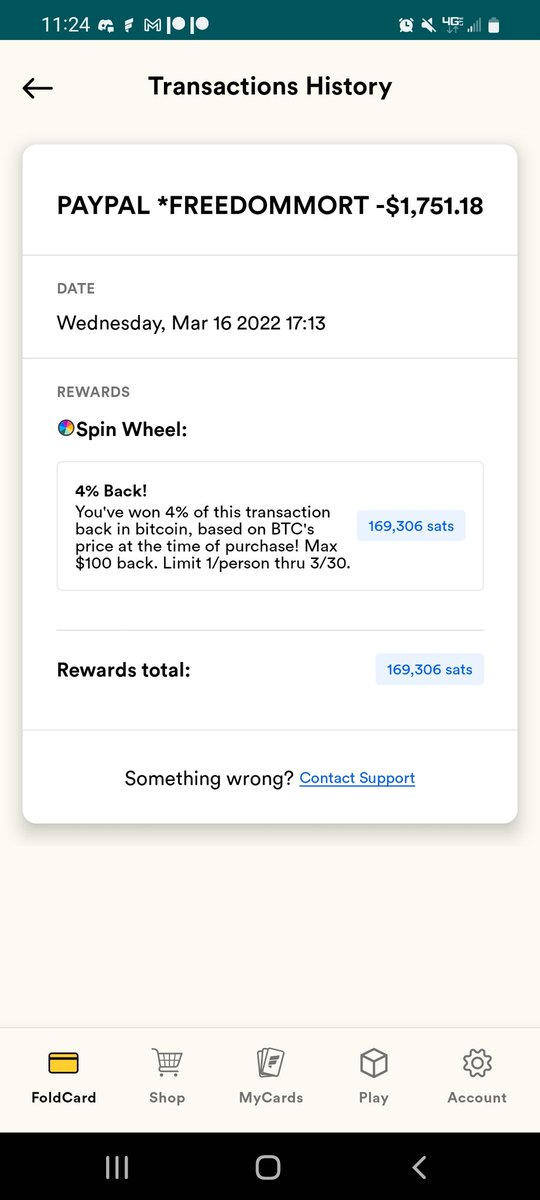 LFG #foldapp

11 mil sats (.11 btc) for the whole fold app career. Including this little guy

LFG <a href="/fold_app/">FOLD BITCOIN</a>