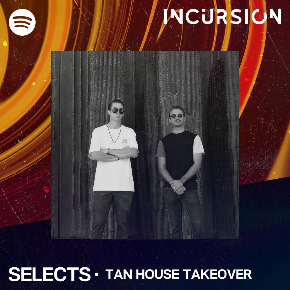 incursionrecs's tweet image. If you&apos;ve been listening to &apos;The Mistress&apos; EP on repeat, you&apos;re in for a treat because @tanhousemusic has taken over our Spotify Selects playlist, showcasing 30 massive bangers hand-picked by the duo themselves! 👍

Stream: linktr.ee/incursionrecs
