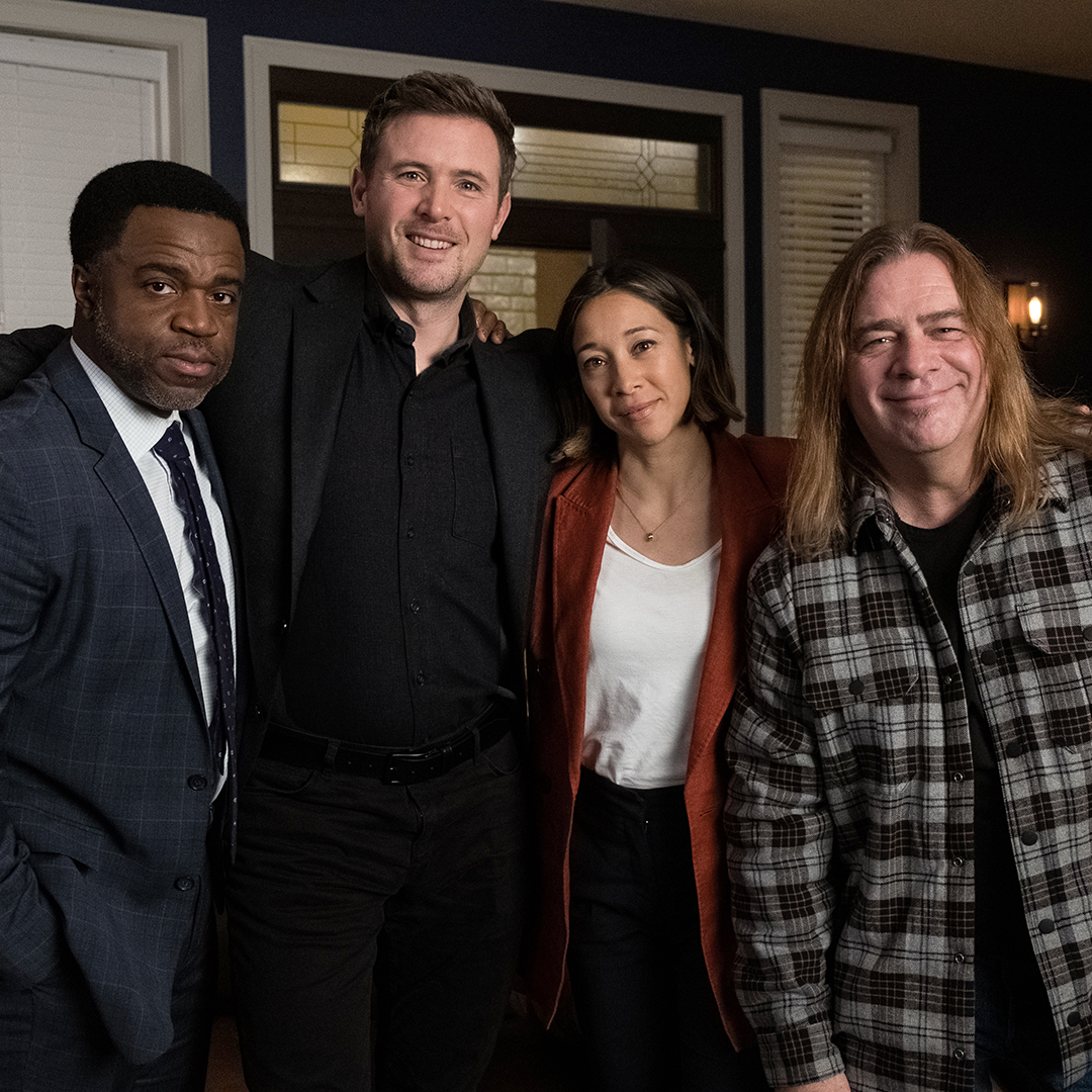 hudsonandrex's tweet image. The gang’s all smiles when Alan Doyle is on set! And we’re all smiles thinking about Season 5 🙌 🤩 Is it too soon to start a countdown? 

Stream past episodes of #HudsonAndRex anytime on Citytv+ or the @City_tv app 🐾