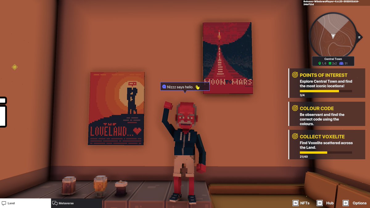 Ninosirii's tweet photo. @TheSandboxGame Done Delivered to🧑🔬🧑🔬🧑🔬!! I'm the red old man please give me lucky #sandfam #handfriend #shamebell https://t.co/FJCtcJYA6J