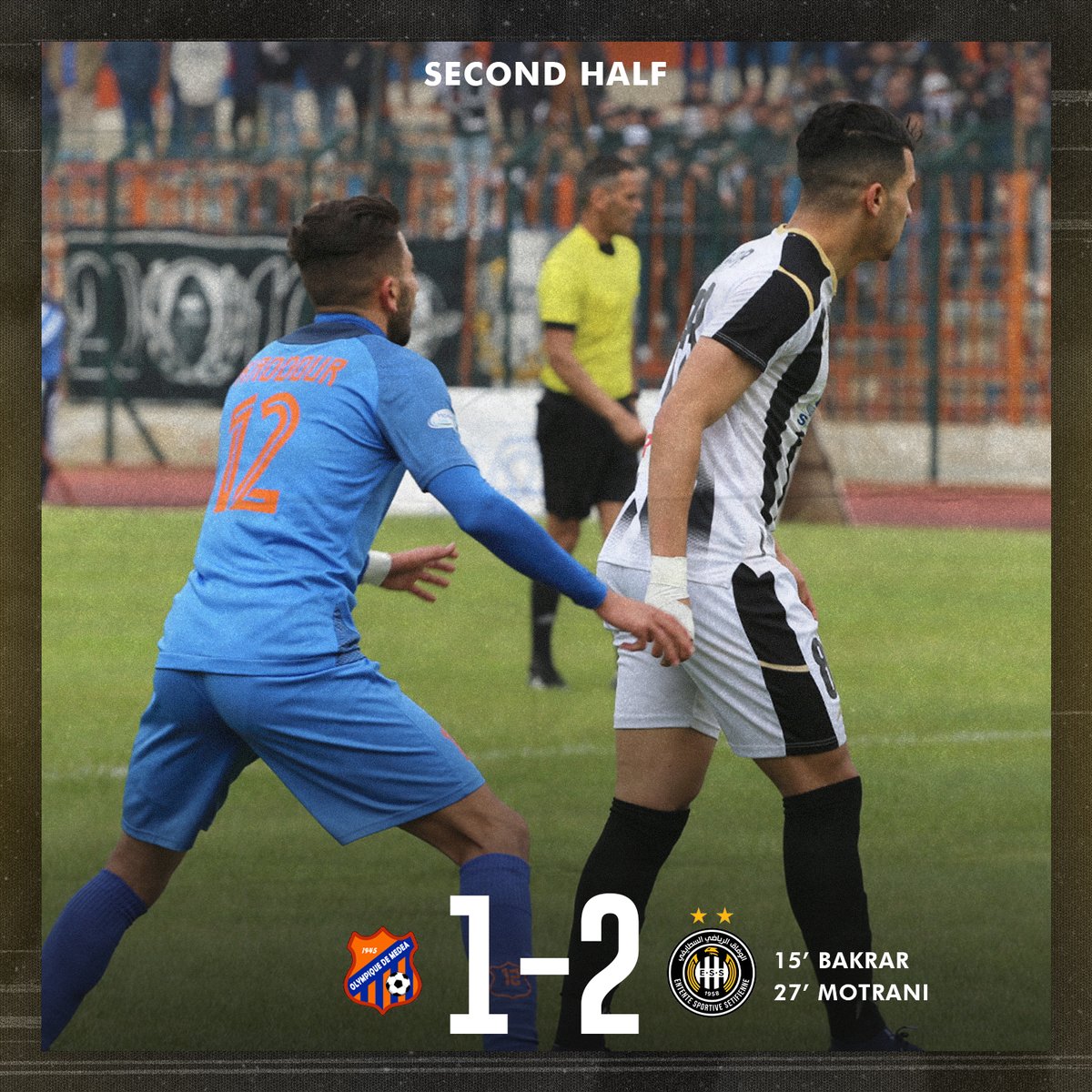 essetifienne's tweet photo. โฑ | ุจุฏุงูุฉ ุงูุดูุท ุงูุซุงูู
#OMESS
#TeamESS | #AllezLEntente ๐๐ฆ
https://t.co/8KbKdqt8vn