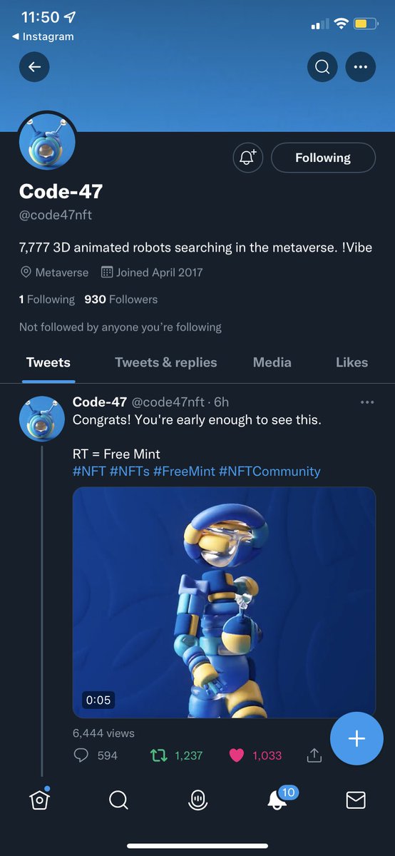 TheNFTBeasty's tweet photo. @code47nft Let’s go add me to that! https://t.co/izerfBa4Bk