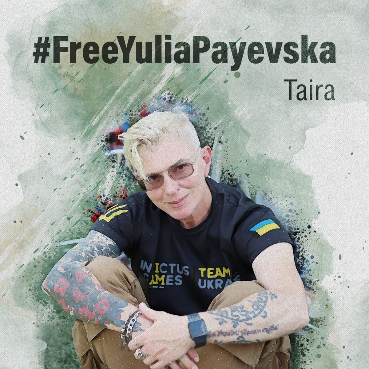 UKRinIRL's tweet image. Yuliia Paievska, better known as Taira, is a civilian paramedic&amp;amp;member of🇺🇦Team at the InvictusGames. March 16, Taira was captured by🇷🇺in Mariupol. There is no progress in the negotiations on putting her on the list of prisoners to be exchanged #SaveTaira
invictusgames.in.ua/savetaira-en