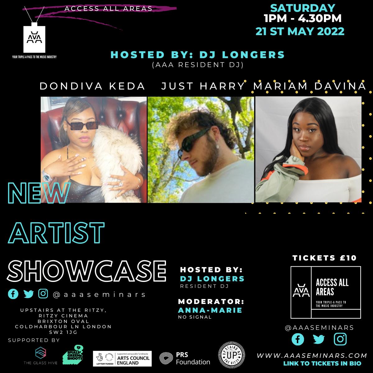 AAAseminars's tweet photo. We are BACK snitches! Next Triple-A event LIVE from Upstairs @RitzyCinema on Sat May 21st from 1-430pm 

"How To Market &amp; Promote Your Music" panel with new #AccessAllAreas mod @annamariedee_  alongside @DJLongers &amp; 7 panelists + 3 PA's

Tickets £10 via: https://t.co/y4npfPVnGs https://t.co/0RGugFhSv5
