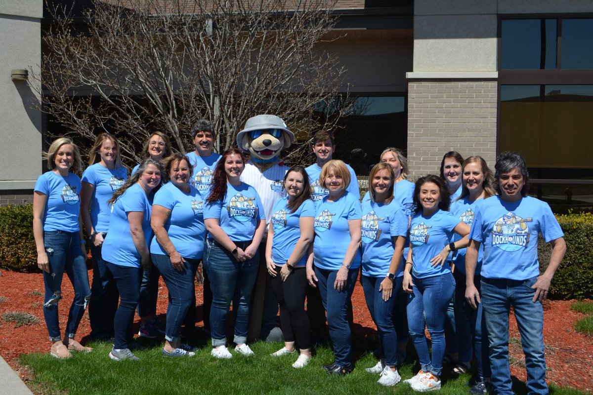 DockHounds's tweet photo. Louie went out to see Dr. Tom A. Stamas DDS and the rest of the team at Stamas Dentistry last week. Boy, were they #Ready2Rally!!

"The Beach" includes an all-you-can-eat picnic, drinks, and is perfect for groups of up to 60 people. 

More info here:
https://t.co/tfXc82fSXC https://t.co/jx4RMqr1NW