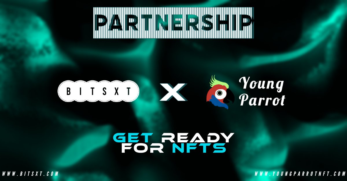 📢 ANNOUNCEMENT!!!

We are excited to announce our new partnership with 
<a href="/youngparrotnft/">YoungParrot, NFT Marketplace & Token Launchpad</a> ✨

BitsXT will list NFTs on their marketplace. ⚡🚀

We're looking forward for the great collaboration! 🔥

BUY NOW: bit.ly/BuyBTXT ✨

Website: BitsXT.com

#BTXT