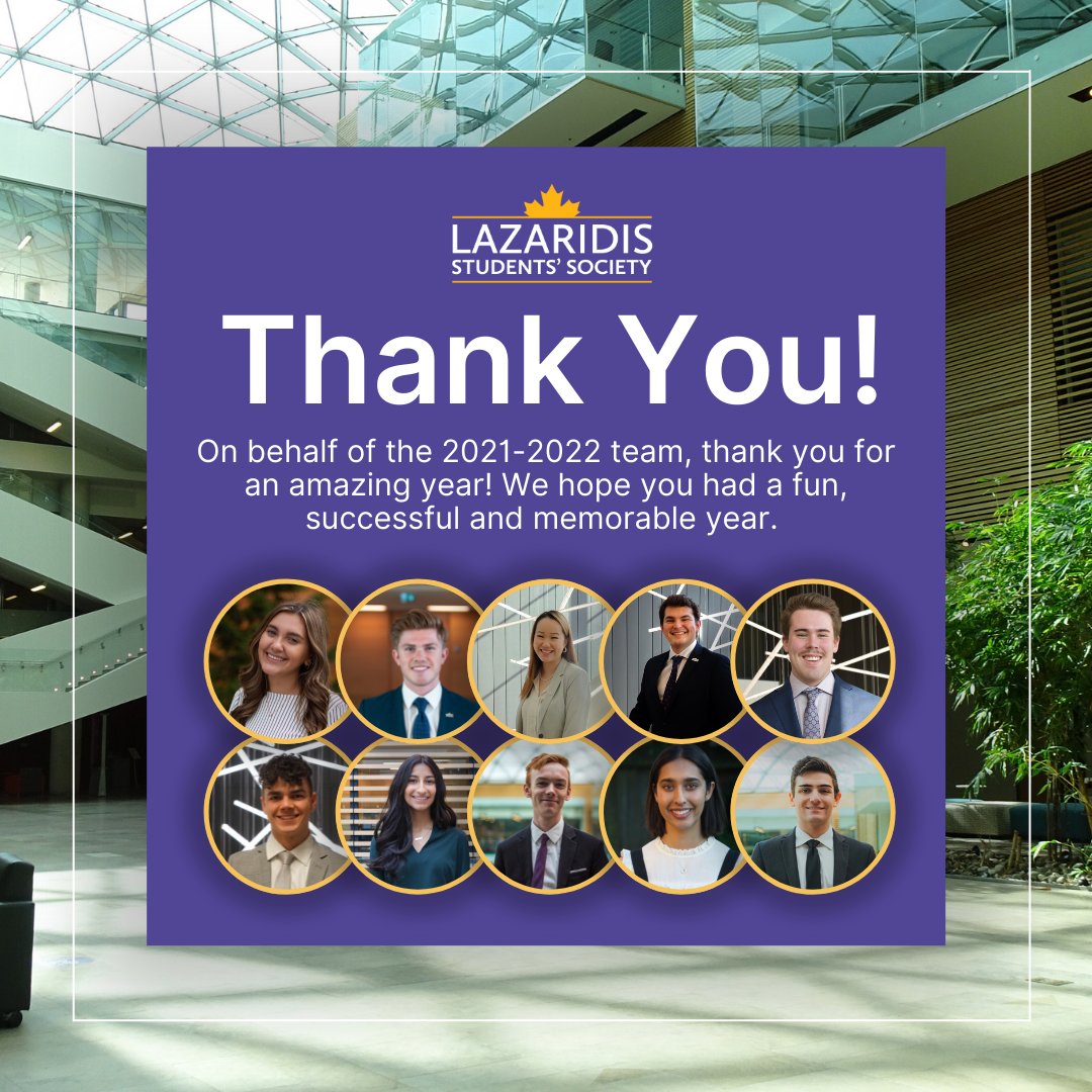 Lazaridis Students' Society tweet media