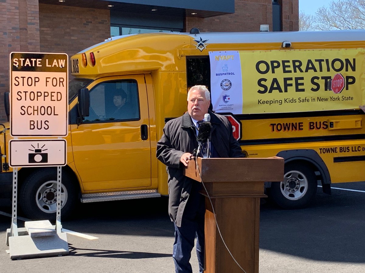 BusPatrol_'s tweet photo. We hosted this year's #OperationSafeStop with the @NYAPTSchoolBus, NYSBCA, and the Suffolk County School Bus Safety Committee at our soon-to-launch New York School Bus Safety Center! Learn more: https://t.co/6bdW1ZM4XJ
#NewYorkSchoolBusSafety #StudentSafety #SchoolBusSafety https://t.co/kfCfC3Ohsu