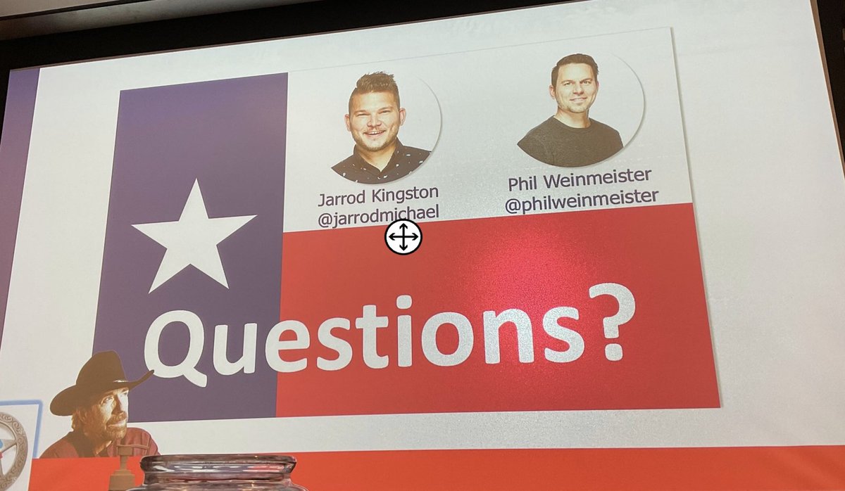 Just went to an incredibly informative session at @texasdreamin . Deliver a Demo that your Audience will Talk About.   @JarodMichael  and @PhilWeinmeister did an amazing job to point out best practices and mentioned things I did not think about it.  
#TXDreamin
 #Salesforce