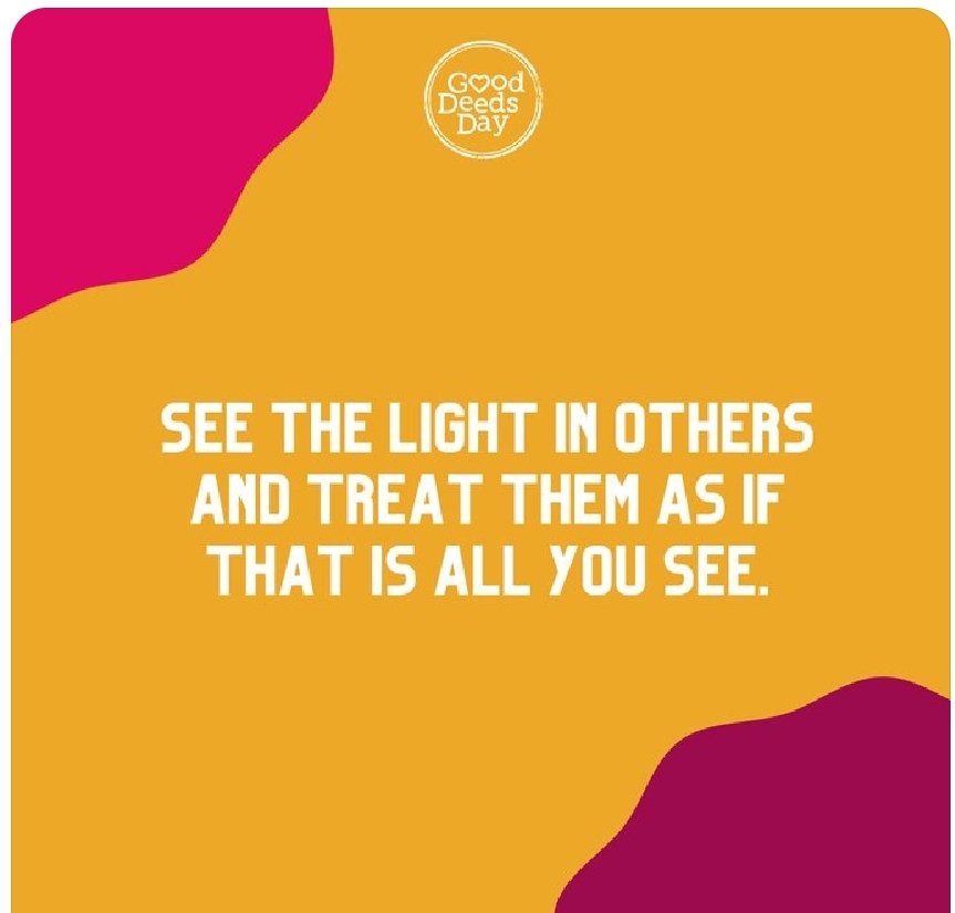 Deeds99's tweet image. Be the Light to see the Light.... #Gooddeedsdayabilene