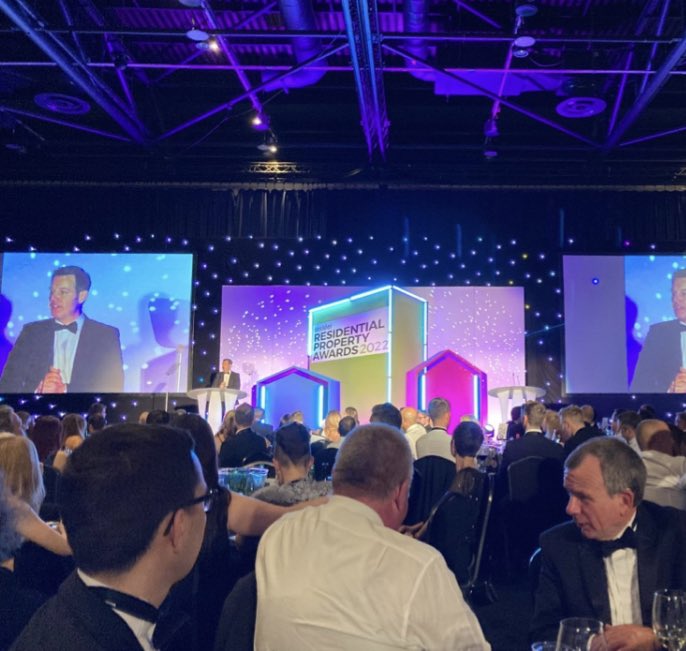 A great night last night at <a href="/insidernwest/">Insider</a> residential property awards 2022. Even a little introduction from Matt Baker - everyone’s favourite farmer.
#propertyawards