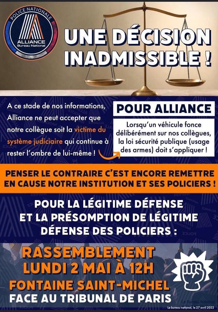 Daniel75006's tweet photo. Soutien Total à nos FDO !! https://t.co/agccHFwFij