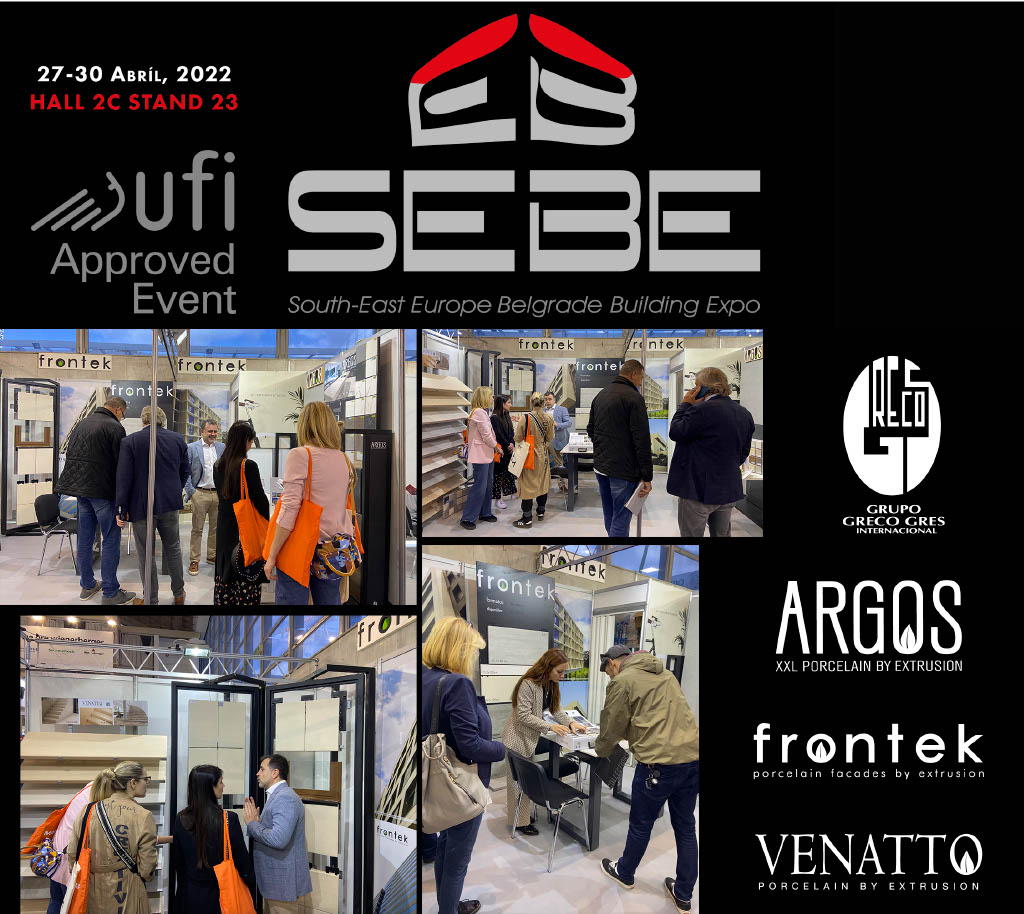 GrupoGrecoGres's tweet photo. Seguimos en #Seebbe2022 un día más, donde estamos recibiendo en nuestro stand a muchos visitantes interesados en nuestras piezas #porcelánicas por #extrusión de #Frontek y #Argos

@Frontekggi 
@Argos_greco 
#Belgradefair https://t.co/XSdNaCjiz6