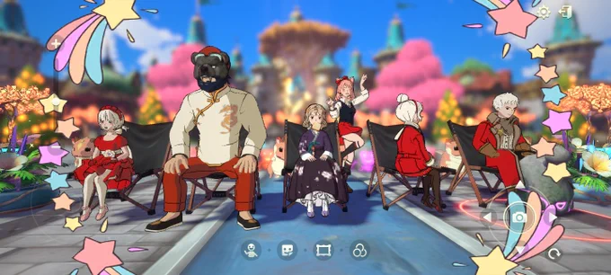 Pandoraさんの領地にお邪魔して集合写真撮らせて貰いました!整列してるワンリュウちゃんの可愛さが果てしない 